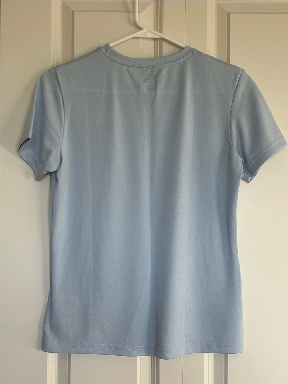 Vintage Nike DRI-FIT Women’s Crew Neck Short Sleeve Tee | Heather Blue | Size M - Picture 2 of 15